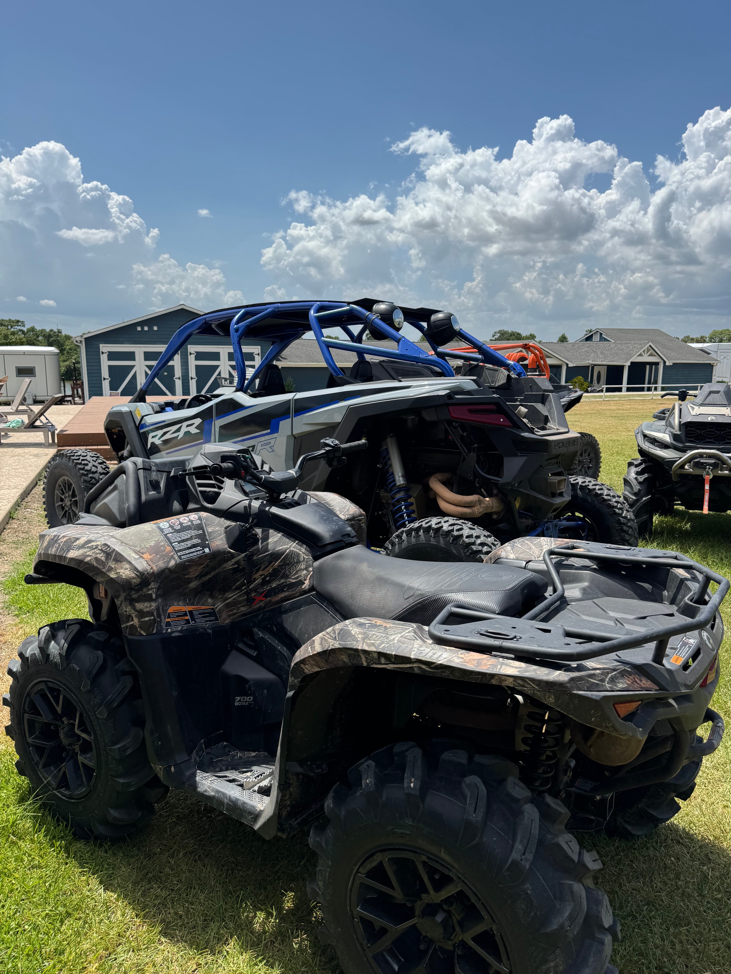 RZR Pro R and Outlander